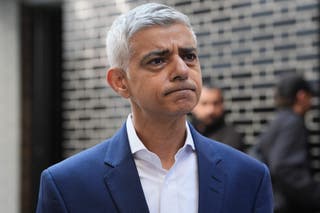 Sadiq Khan criticised Donald Trump and his divisive style of politics as the US president visits the UK
